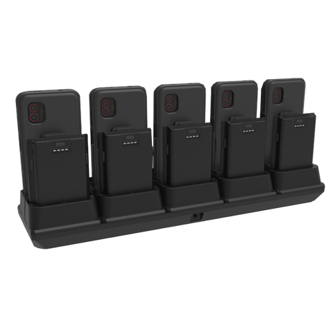 XCover6 Pro/XCover7 & Extended Battery Pack 5-Slot Charging Cradle for Smartcase UK