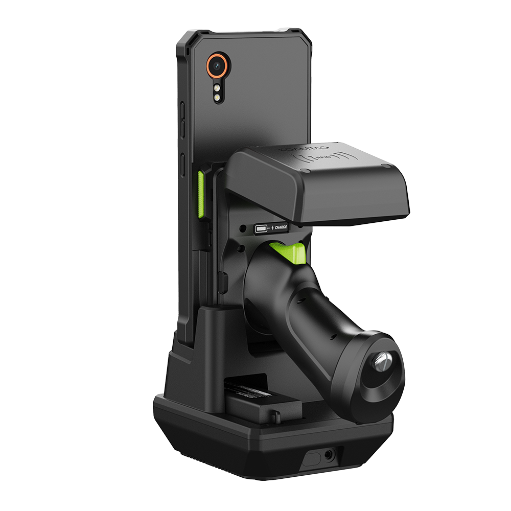 1-Slot Pistol & 1.0W UHF Charging Cradle for KDC1000/1100 for Samsung XCover7 for UK