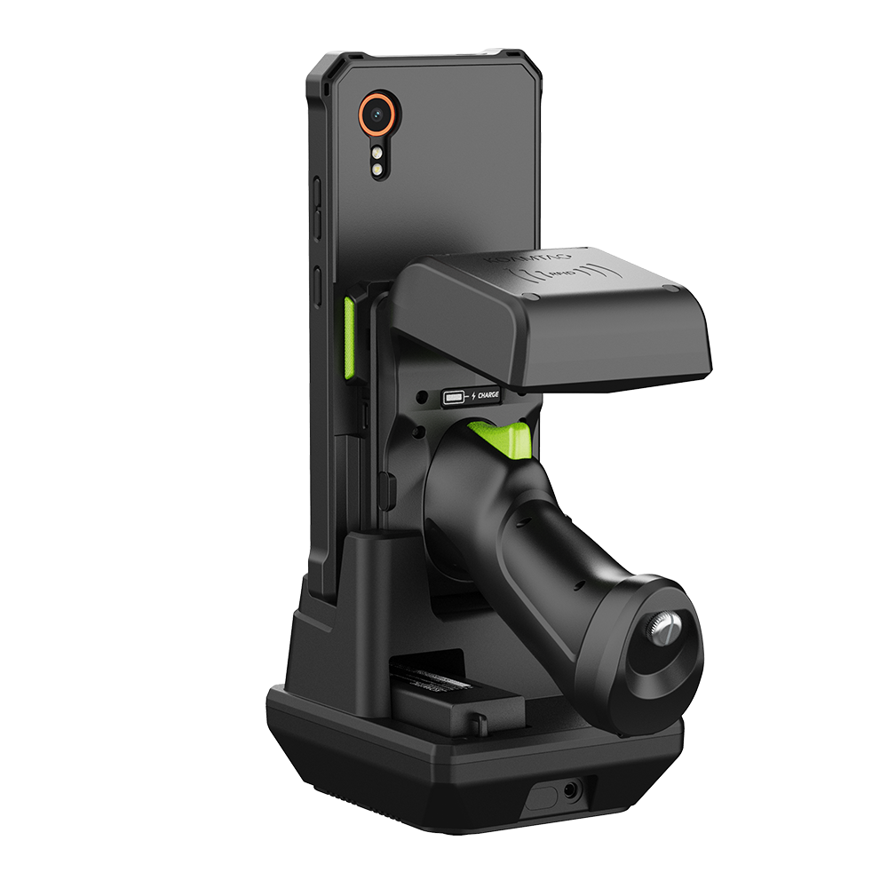 1-Slot Pistol & 1.0W UHF Charging Cradle for KDC1000/1100 for Samsung XCover7 for UK