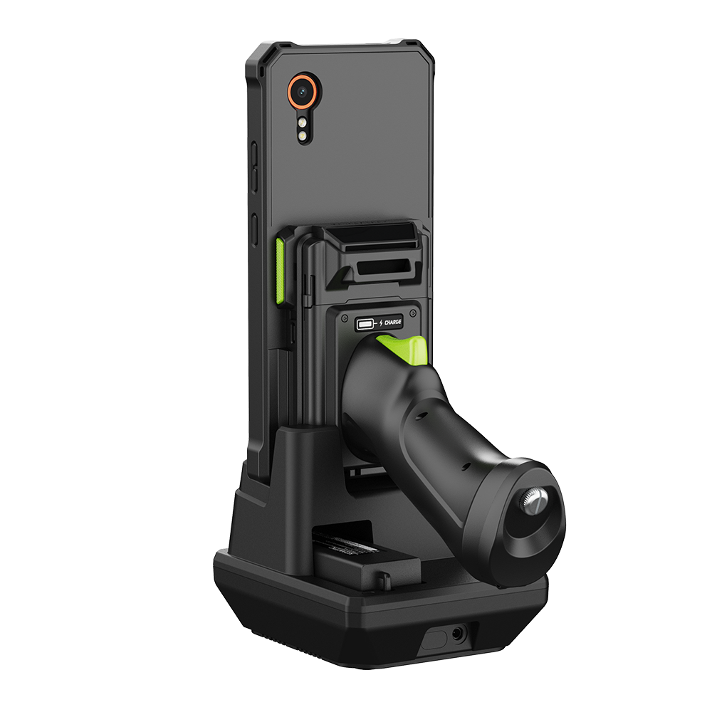 1-Slot Pistol & 1.0W UHF Charging Cradle for KDC1000/1100 for Samsung XCover7 for UK