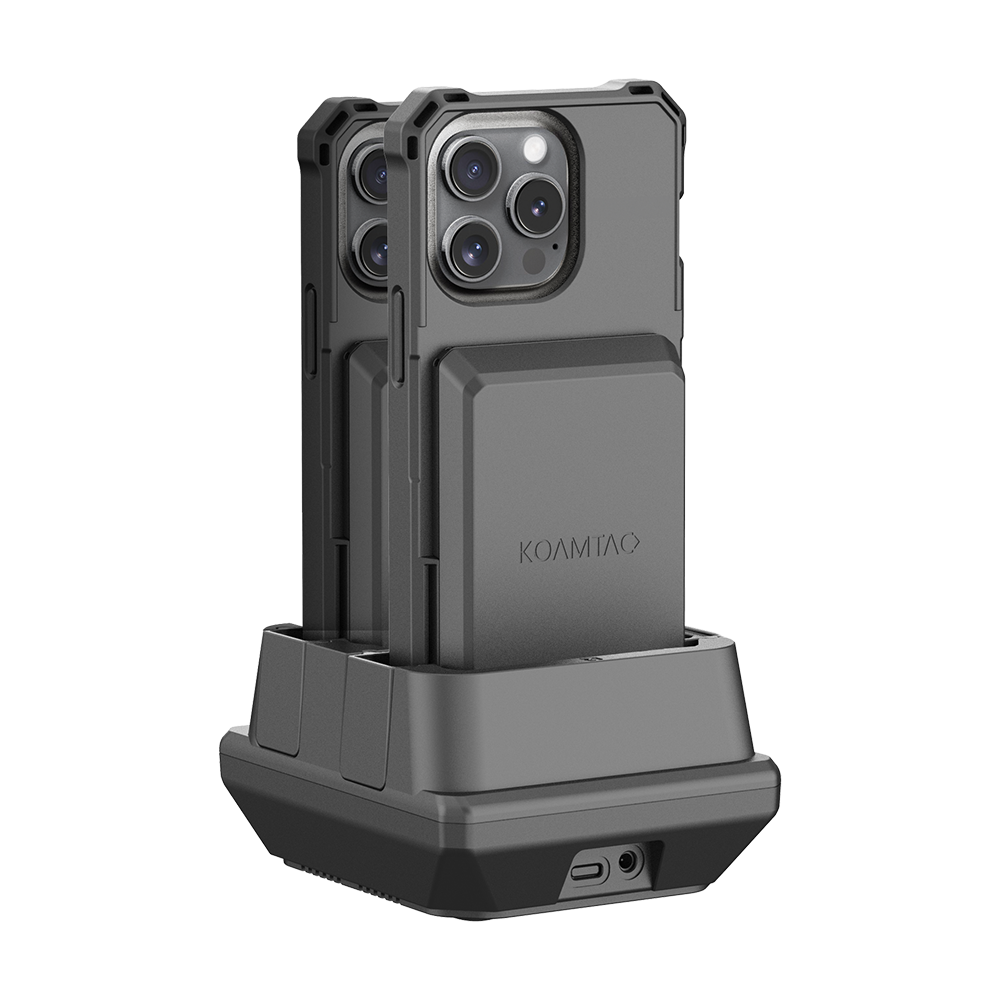KDC1200 & KBCC 2-Slot Charging Cradle for iPhone 13/14/15/16/17 for EU