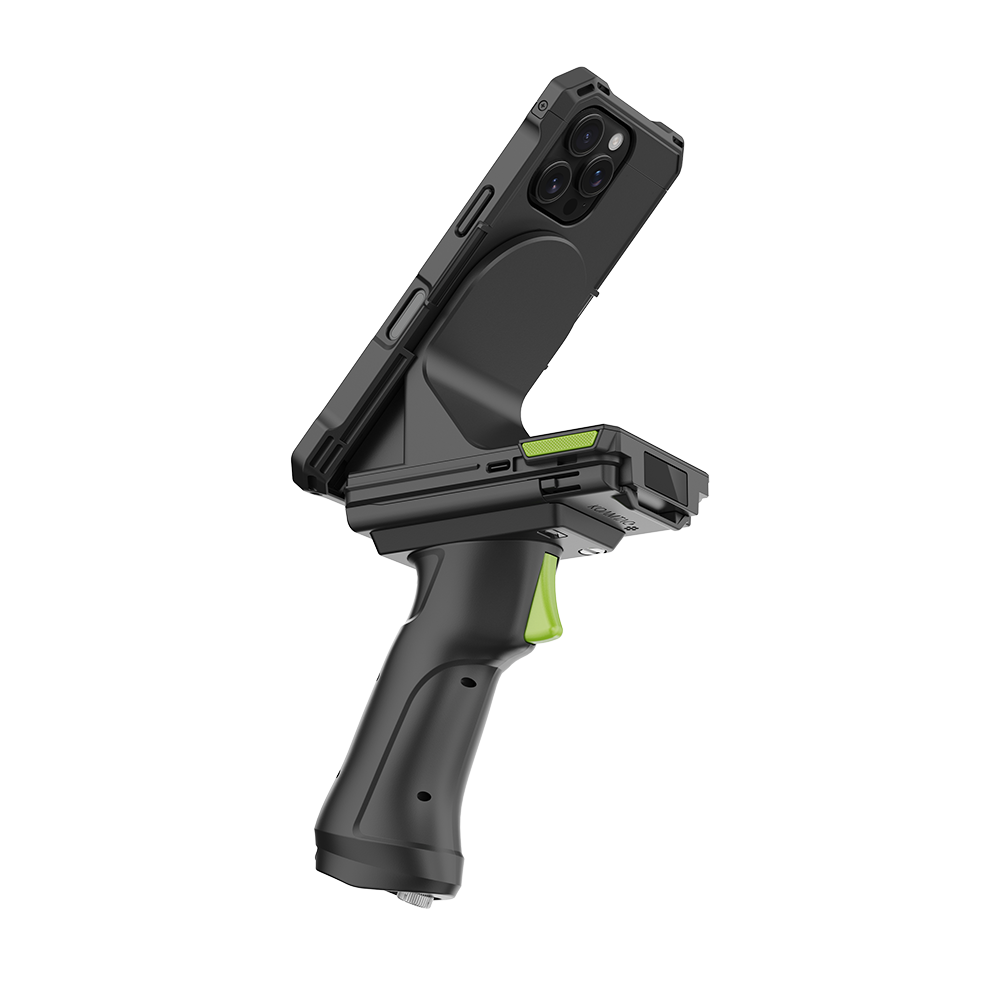Angled Magnetic Universal Adaptor (AMUA) for KDC1000/1100 SmartSled with Trigger Handle Companion & 6000mAh Battery