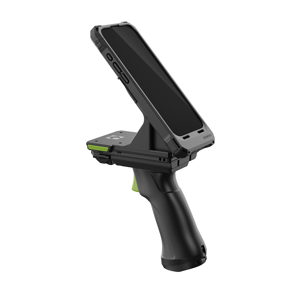 Angled Magnetic Universal Adaptor (AMUA) for KDC1000/1100 SmartSled with Trigger Handle Companion & 6000mAh Battery