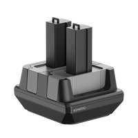 2-Slot Battery Charging Cradle for KOAMTAC Pistol Grip 6000mAh Battery for UK