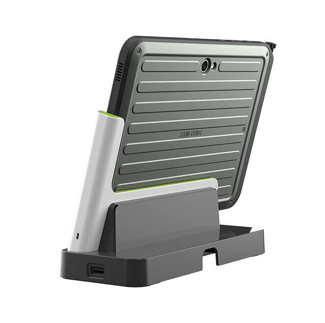 1-Slot Charging Cradle for Galaxy Tab Active4 Pro & Tab Active5 Pro for EU