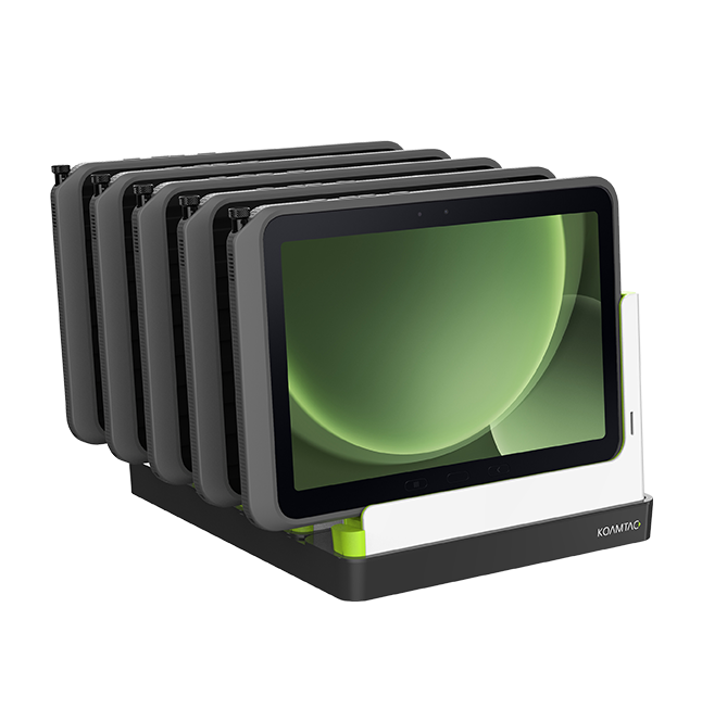 5-Slot Charging Cradle for Galaxy Tab Active4 Pro & Tab Active5 Pro for EU