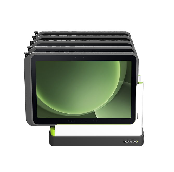 5-Slot Charging Cradle for Galaxy Tab Active4 Pro & Tab Active5 Pro for EU