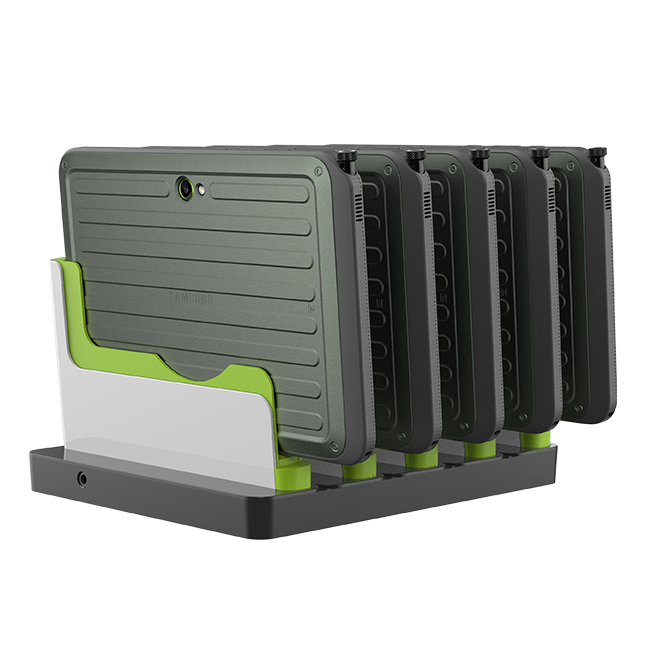 5-Slot Charging Cradle for Galaxy Tab Active4 Pro & Tab Active5 Pro for EU