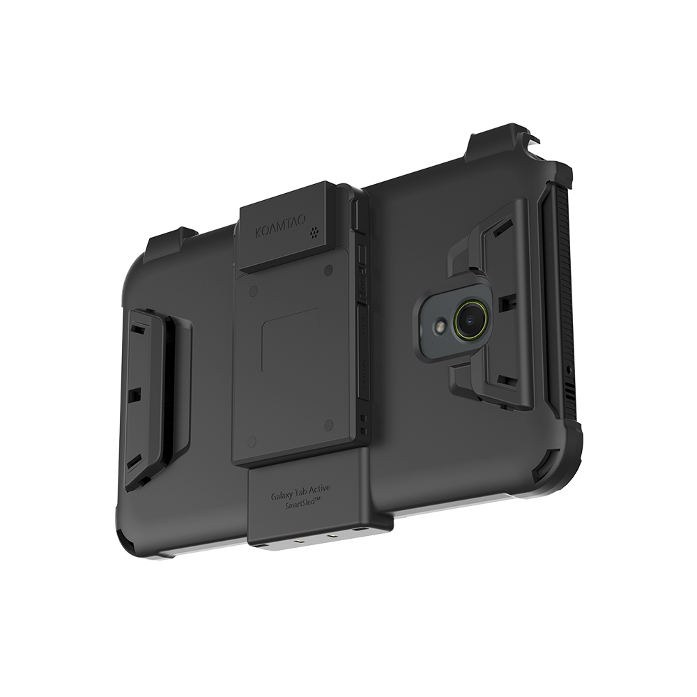 KDC480C 2D Imager Bluetooth Barcode Sled Scanner + Samsung Galaxy Tab Active5/ Tab Active3 SmartSled Charging Case