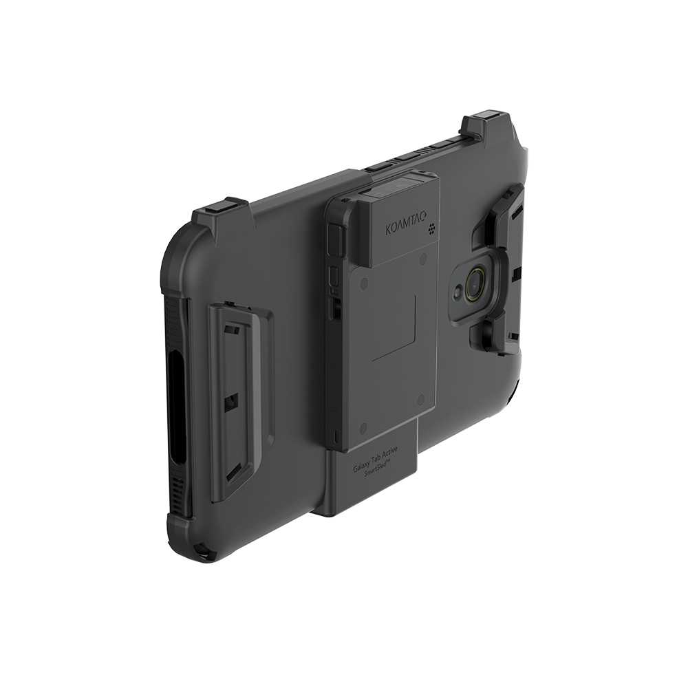 KDC480C 2D Imager Bluetooth Barcode Sled Scanner + Samsung Galaxy Tab Active5/ Tab Active3 SmartSled Charging Case