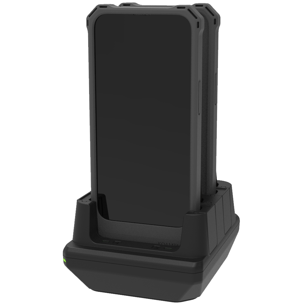 2-Slot Charging Cradle for KPCC/KBCC for iPhone13/14/15 for UK