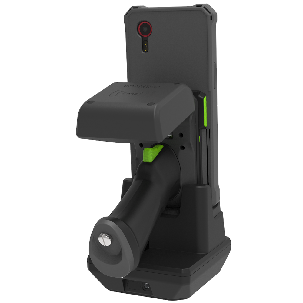 KDC1000/1100 SmartSled for A35/36/56 1-Slot Pistol/Long-range UHF Charging Cradle for EU