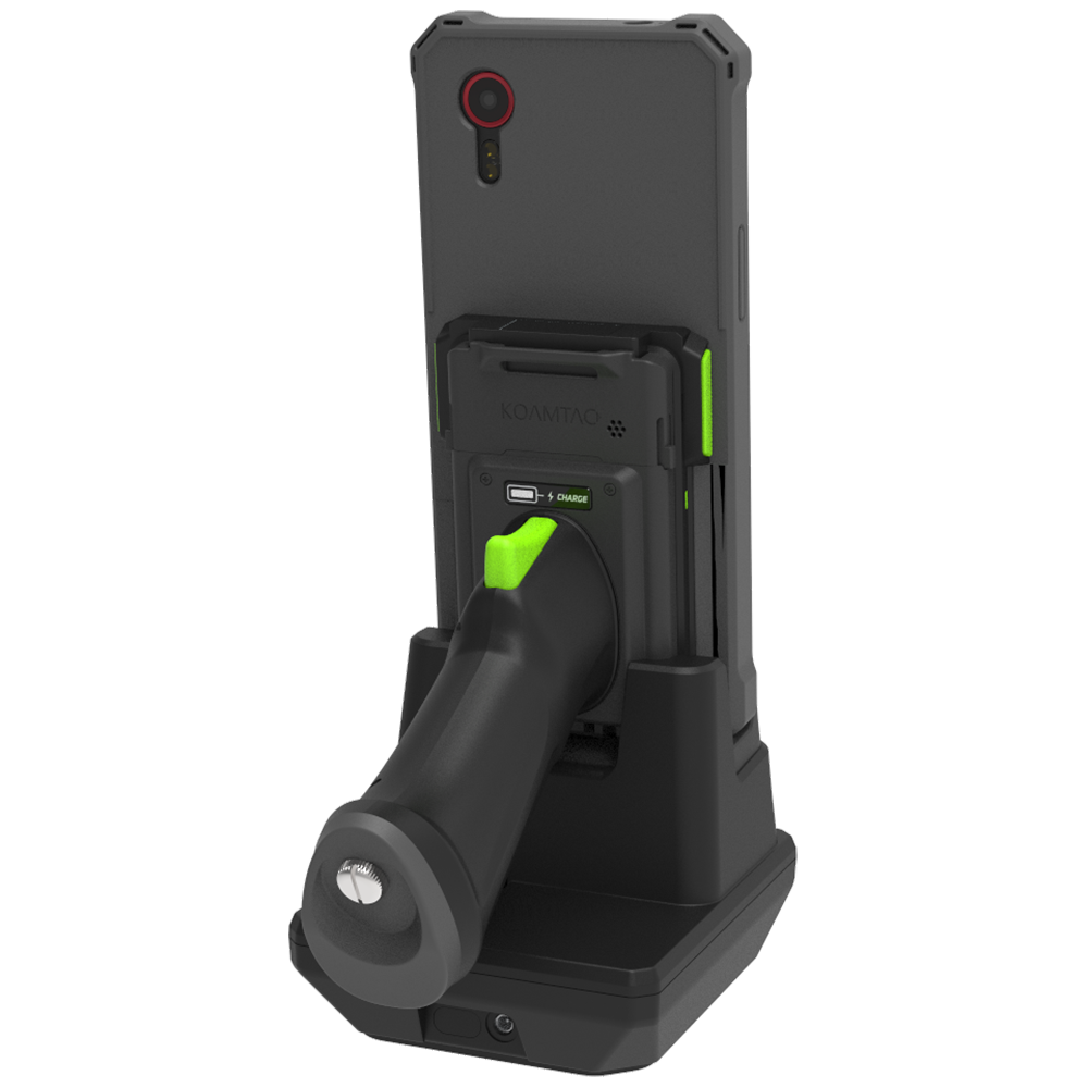 KDC1000/1100 SmartSled for A35/36/56 1-Slot Pistol/Long-range UHF Charging Cradle for EU