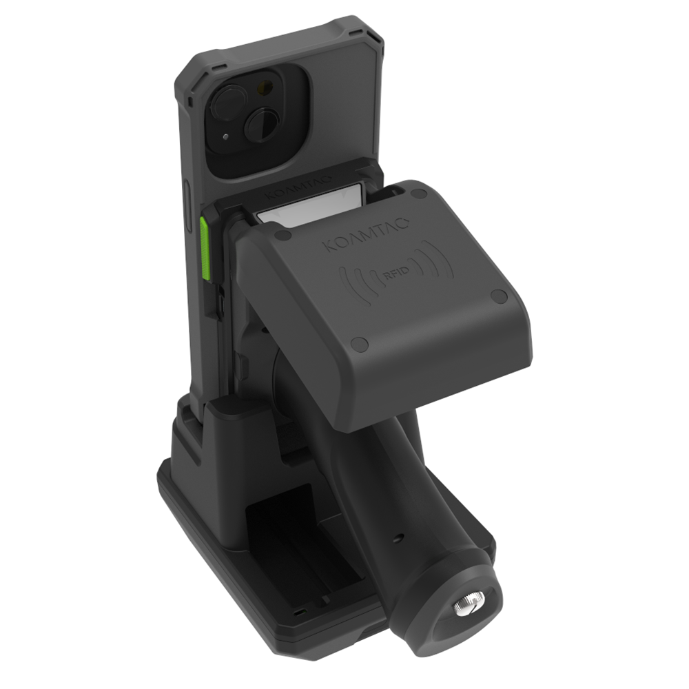 1-Slot Pistol & 1.0W UHF Charging Cradle for KDC1000/1100 for iPhone13/14/15 for UK
