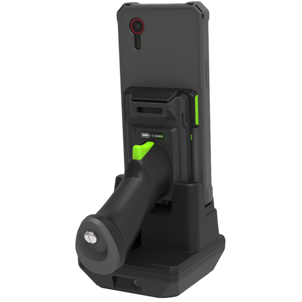 1-Slot Pistol & 1.0W UHF Charging Cradle for KDC1000/1100 for Samsung XCover7 for EU