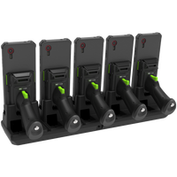 5-Slot Pistol & 1.0W UHF Charging Cradle for KDC1000/1100 for Samsung XCover7 for UK
