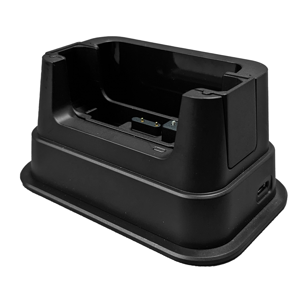 1-Slot Pistol (No Battery) & 1.0W UHF Charging Cradle for KDC1000/1100 for iPhone13/14/15 for EU