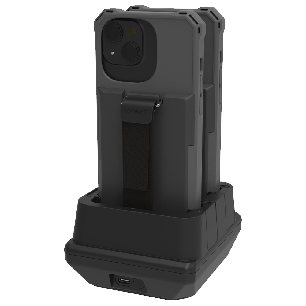2-Slot Charging Cradle for KPCC/KBCC for iPhone13/14/15 for EU