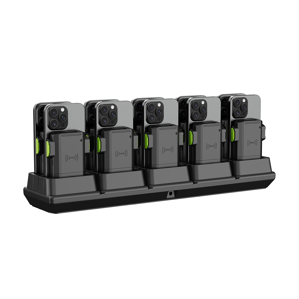 10-Slot Charging Cradle for KDC1200 FMUA SmartSled for EU