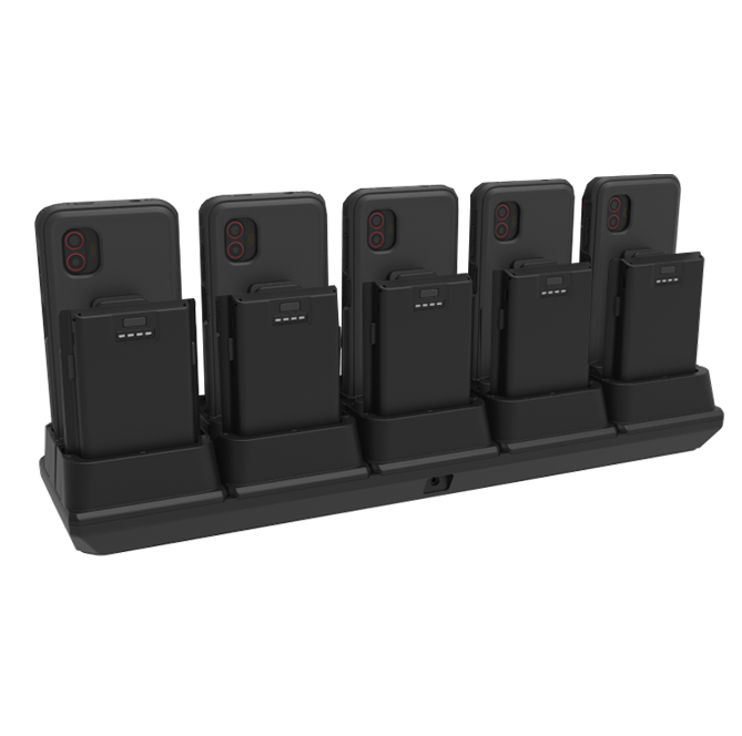 XCover7 Pro/XCover6 Pro/XCover7 Smartcase & Extended Battery Pack 5-Slot Charging Cradle for UK