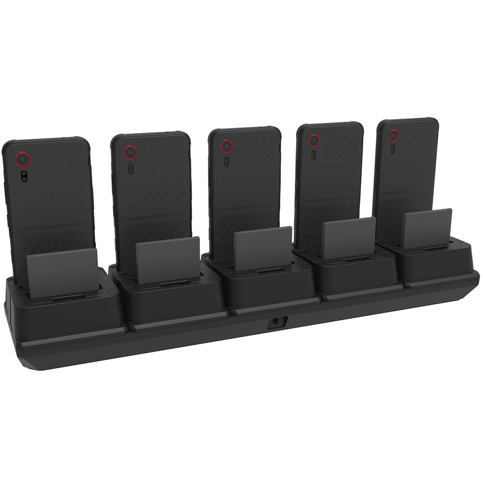 XCover7 5-Slot with Spare Battery Charging Cradle for UK