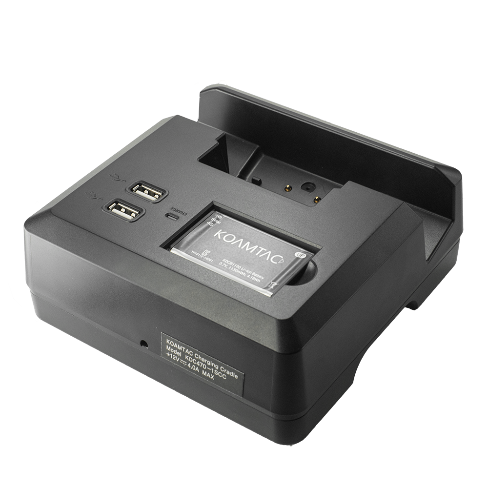 KDC470 1-Slot Charging Cradle for UK